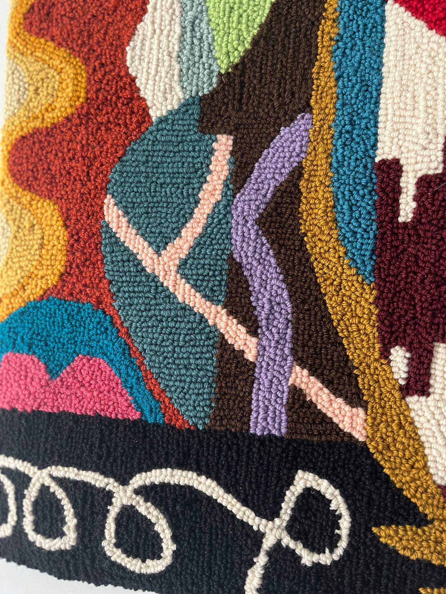 LINES Wall Rug punch needle