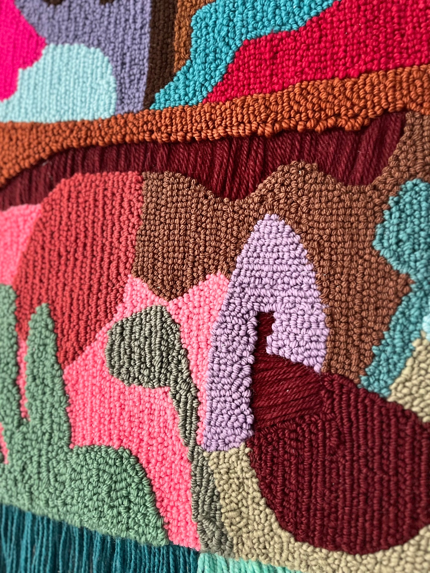 Forest Bloom Wall Rug