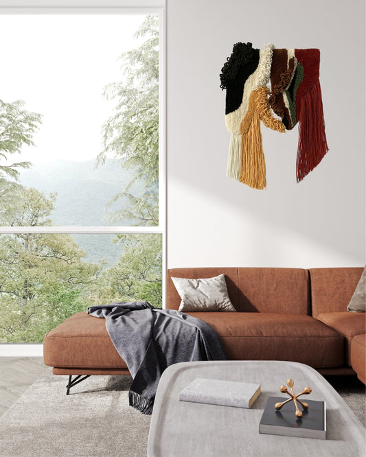 Earth Tone Wall Rug