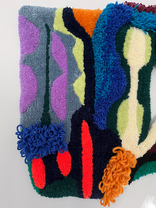 Color Flow Wall Rug