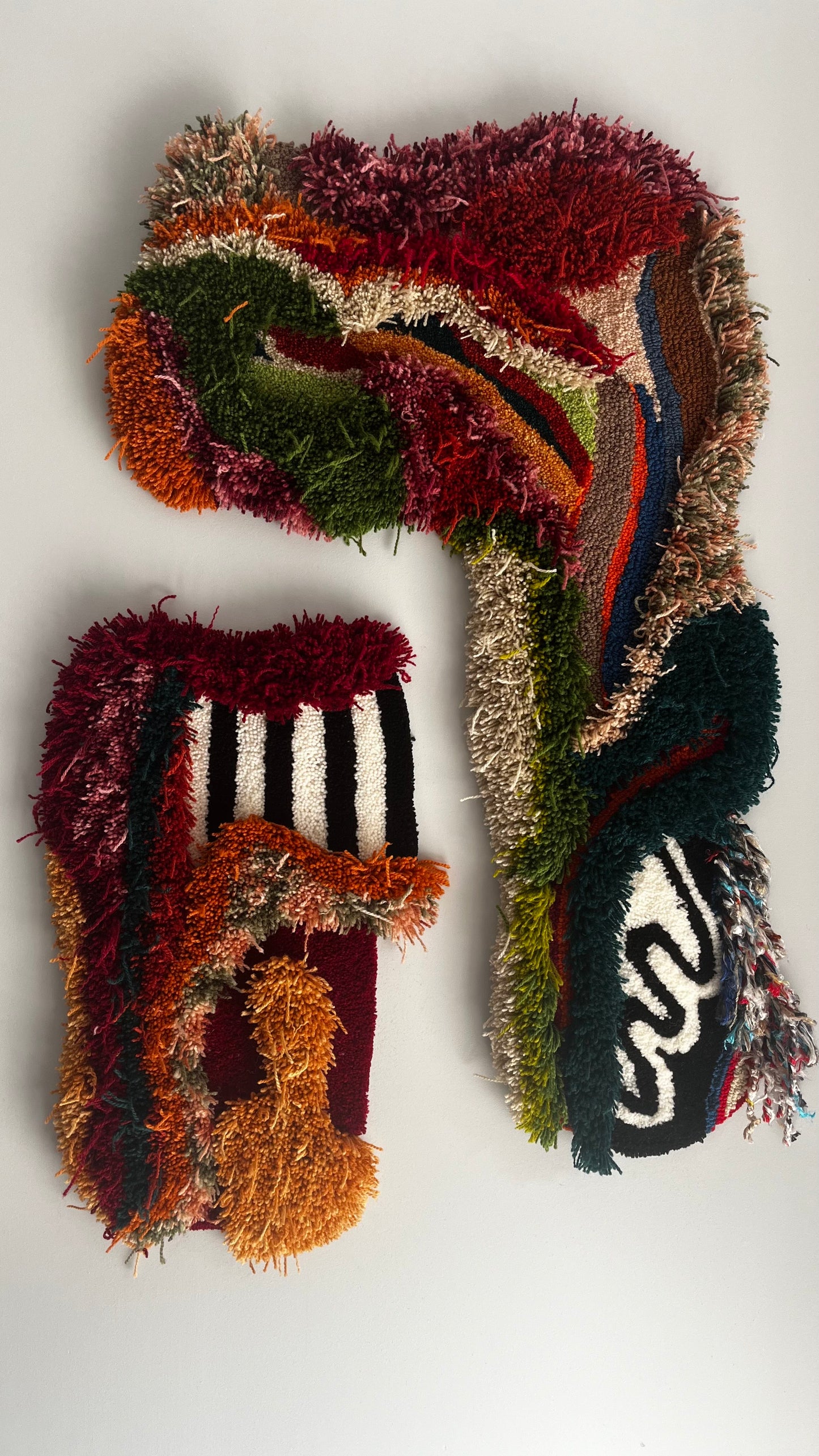 Chromatic Wave Wall Rug