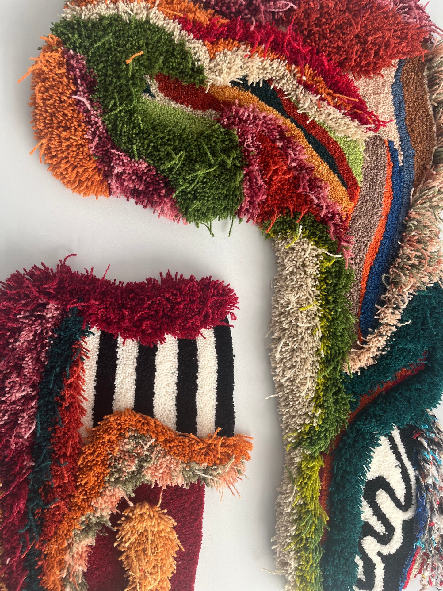 Chromatic Wave Wall Rug