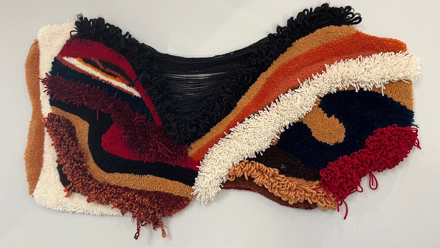 Erosion Flow Wall rug