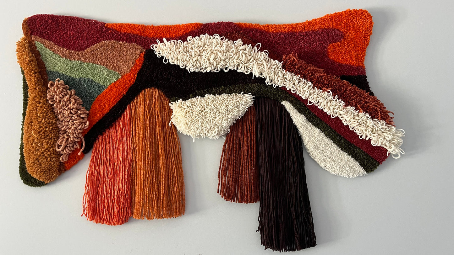 Roots in Motion Wall rug