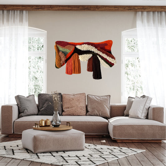 Roots in Motion Wall rug