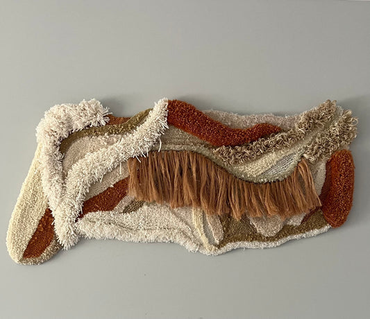 Organic Terracotta Wall rug