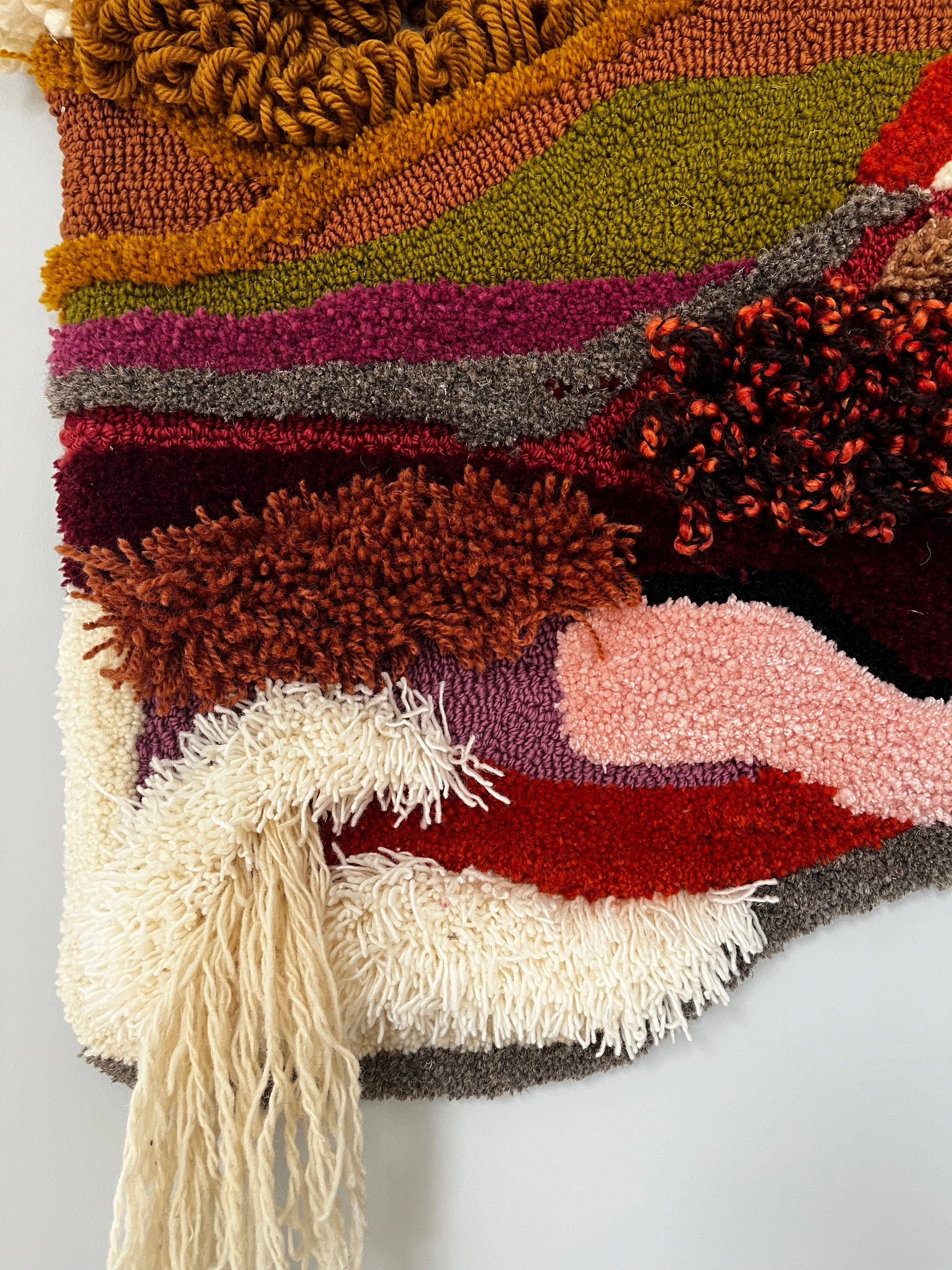 Flux Wall Rug – Josi Saboia Fiber Artist Flux Wall Rug – Josi Saboia Fiber Artist