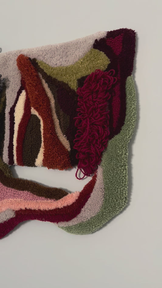 Flesh Terrain Wall Rug