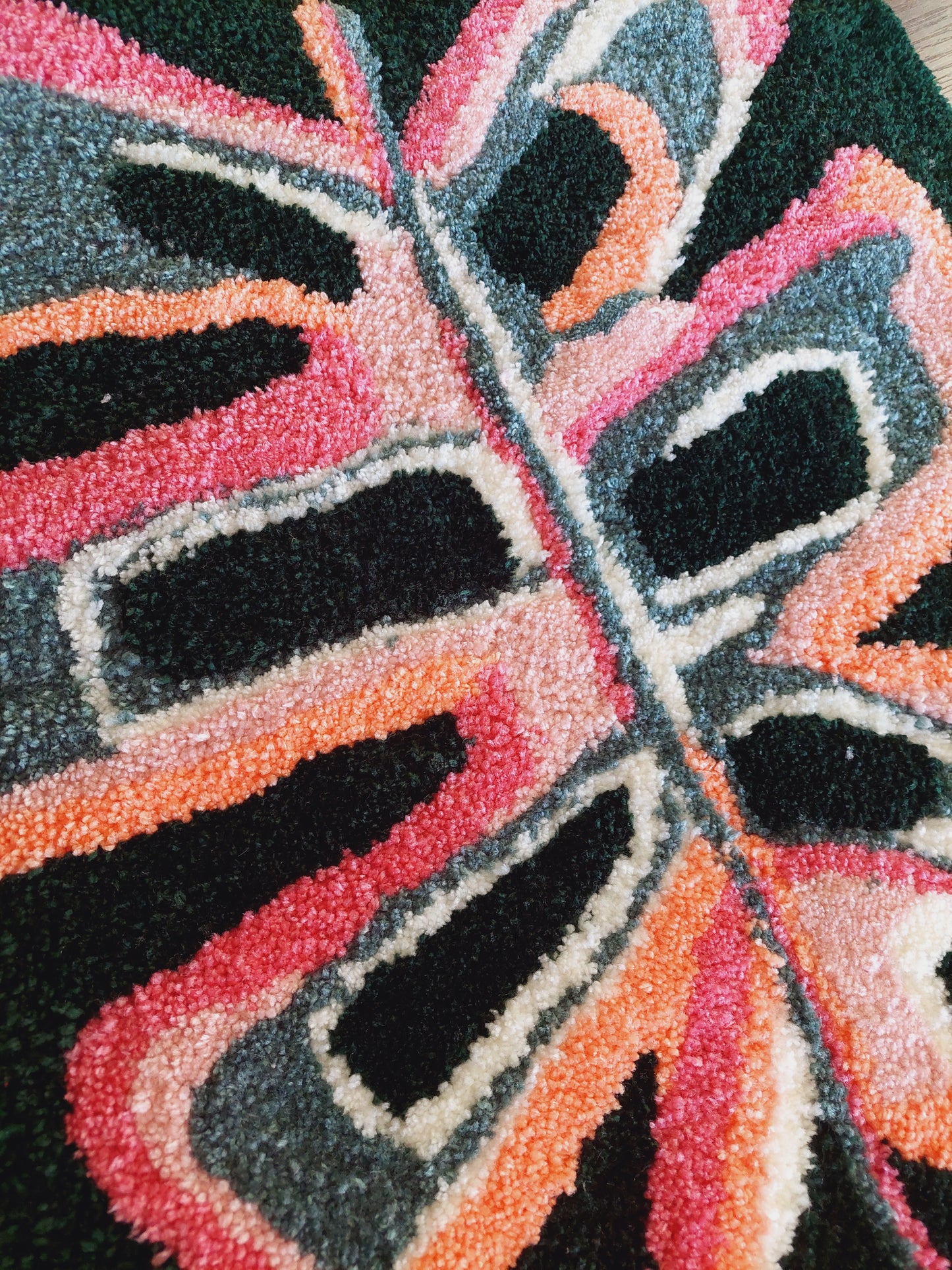 Monstera Rug