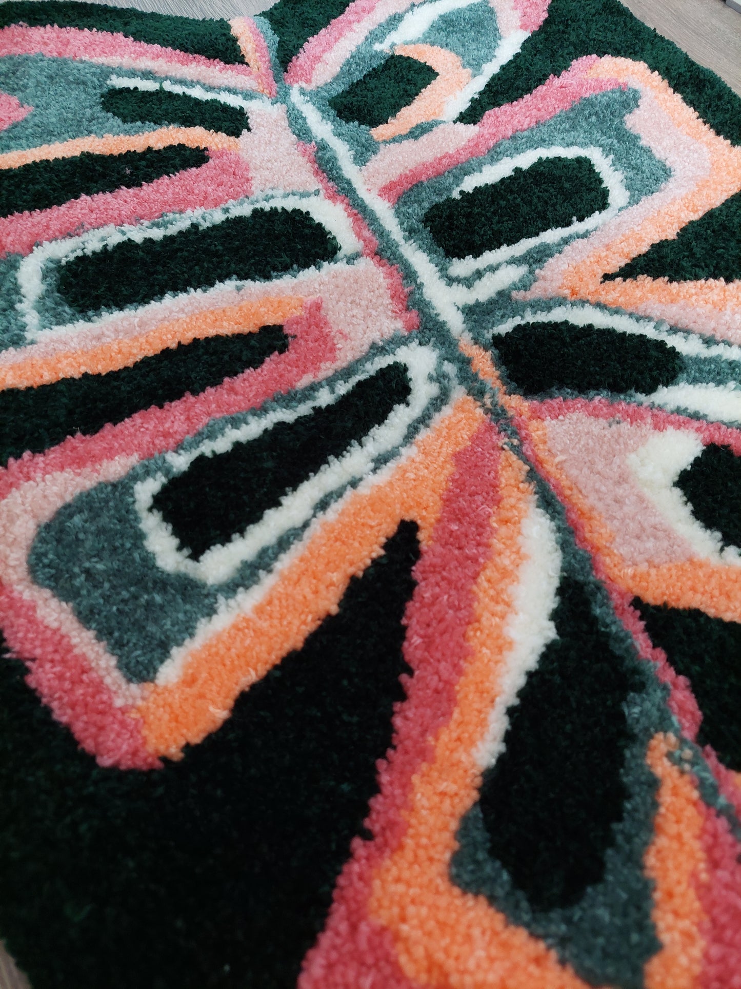 Monstera Rug