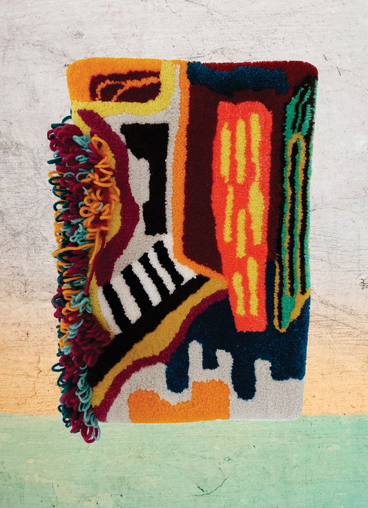 Multicolor Wall Tufted Tapestry